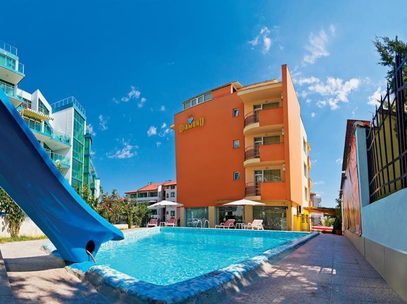 Diamond Hotel Приморско Экстерьер фото